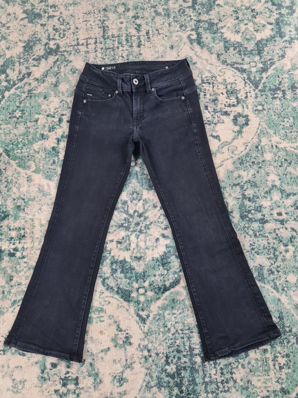 G-star raw midge bootcut W28 L26 WMN Tulsi2826 Zwart
