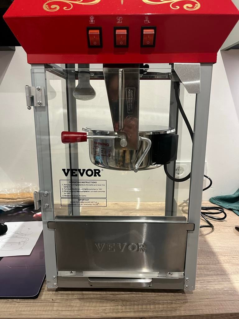Popcornmachine te huur, Ophalen, Overige