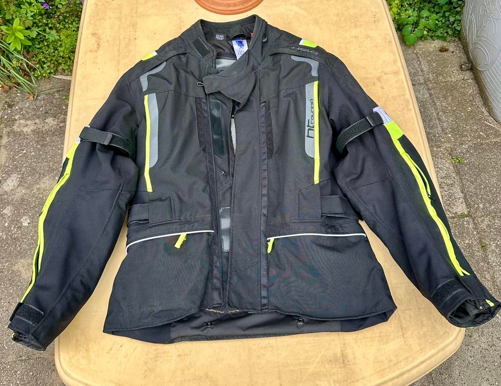 MOTORJACK, BROEK EN HELM WEGENS BEËINDIGEN MOTORRIJDEN, Motoren, Heren, Ophalen of Verzenden, Tweedehands, Motorcrosskleding