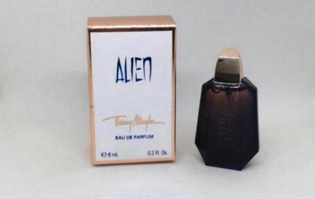 1ste versie Alien Thierry Mugler 6 ml eau de parfum mini, Verzenden, Nieuw, Miniatuur, Gevuld