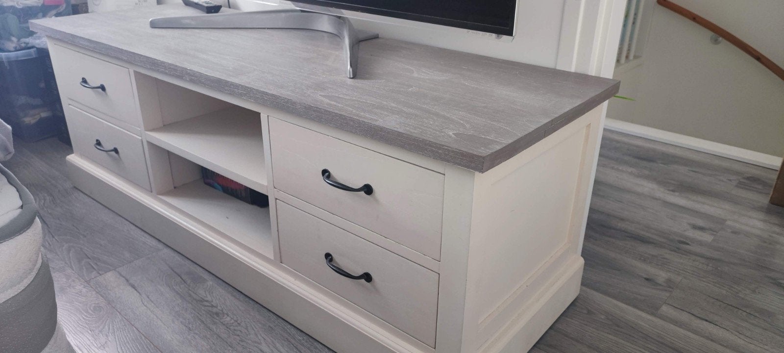 HSM Collectie Provence dressoir (eiken), Ophalen, 150 tot 200 cm, Eikenhout, Met lade(s)
