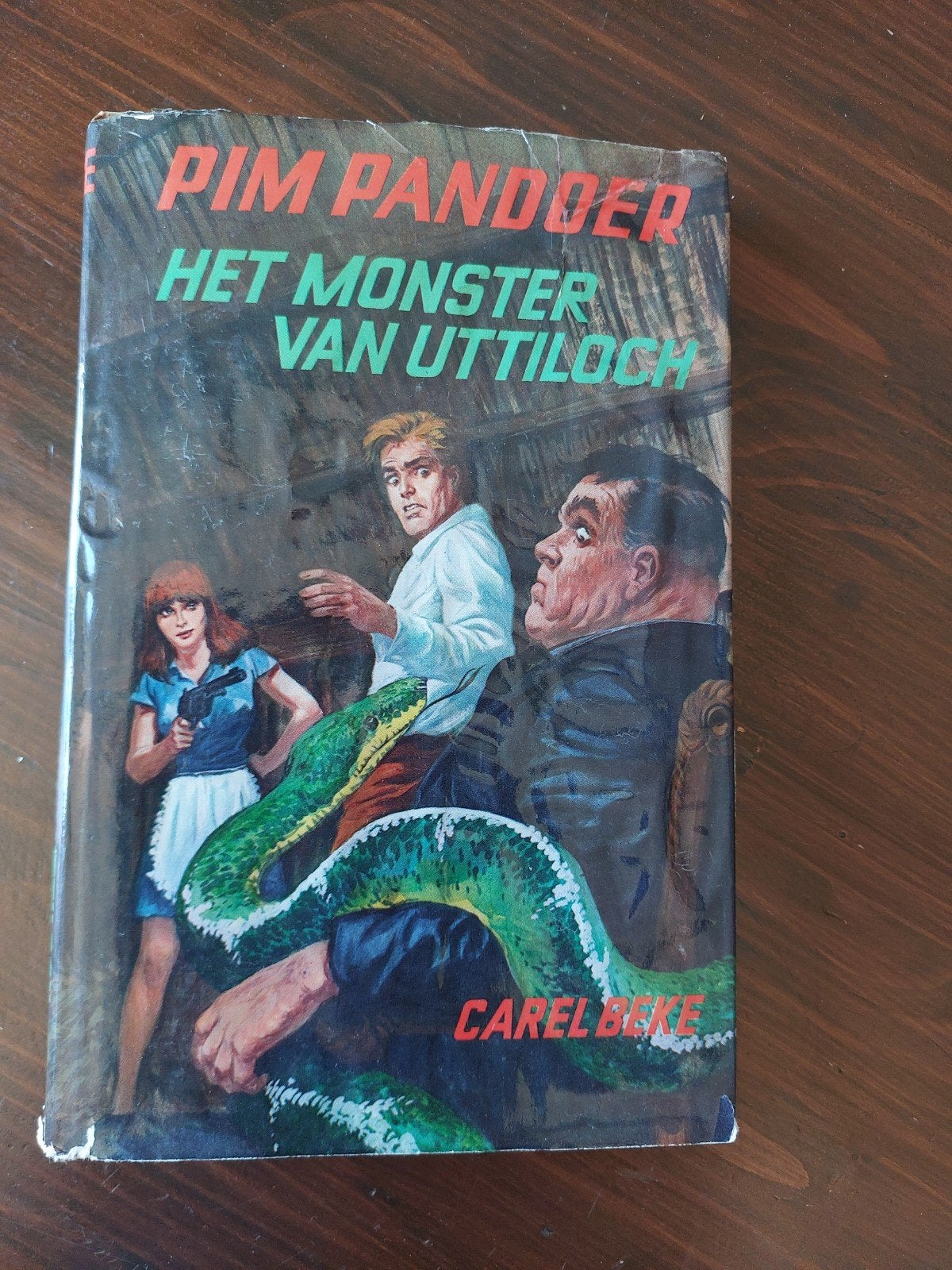 Pim Pandoer - Het Monster van Uttiloch (Deel 18), Boeken, Detectives, Ophalen of Verzenden, Gelezen, Carel Beke