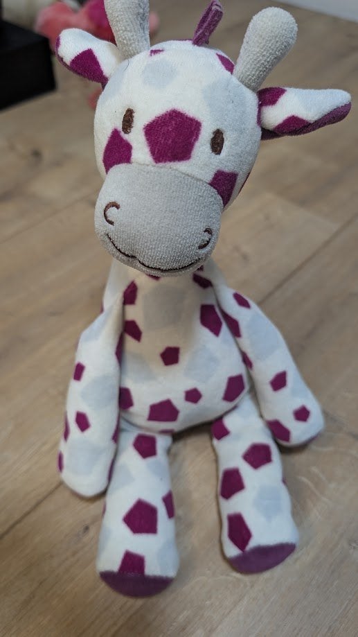 happy horse knuffel ZGAN, Kinderen en Baby's, Paars, Paard, Happy Horse, Ophalen of Verzenden