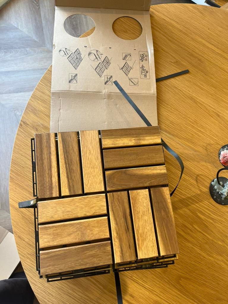 Ikea vlonder 6 stuks, Ophalen, Nieuw, Hout