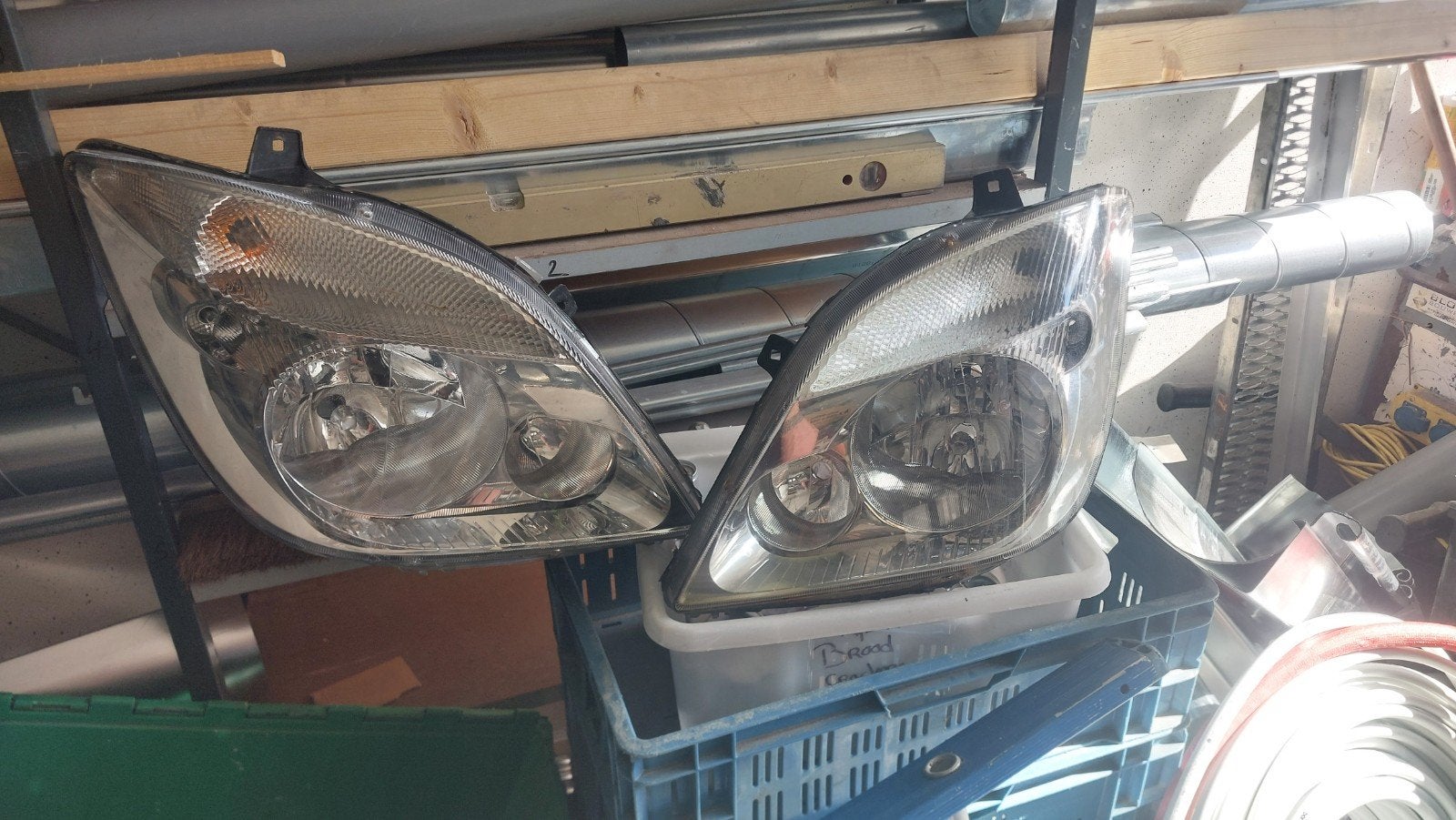 Koplampen Mercedes Sprinter (set), Auto-onderdelen, Ophalen, Gebruikt, Mercedes-Benz