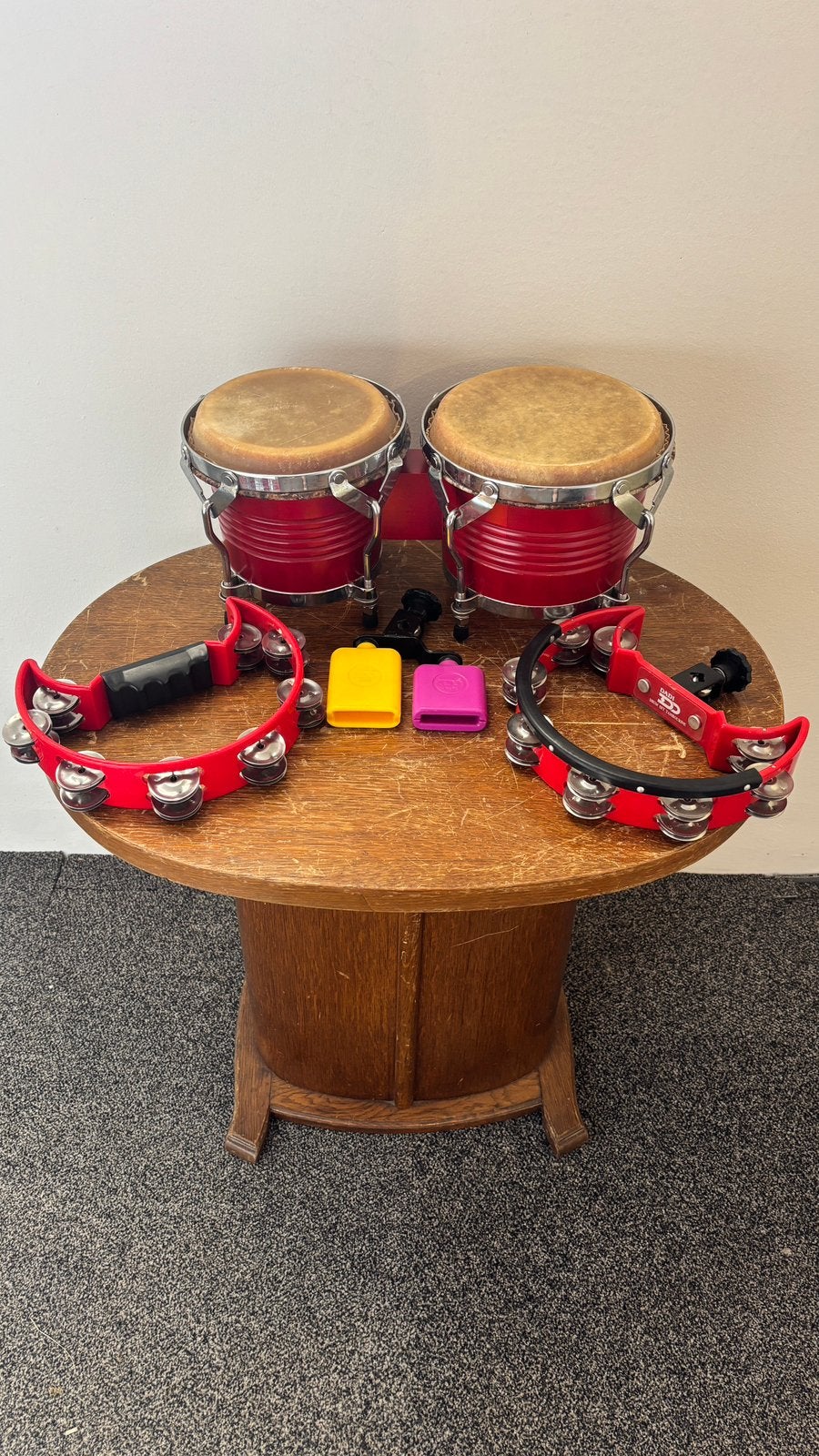 Percussie setje, Ophalen of Verzenden, Zo goed als nieuw, Trommel