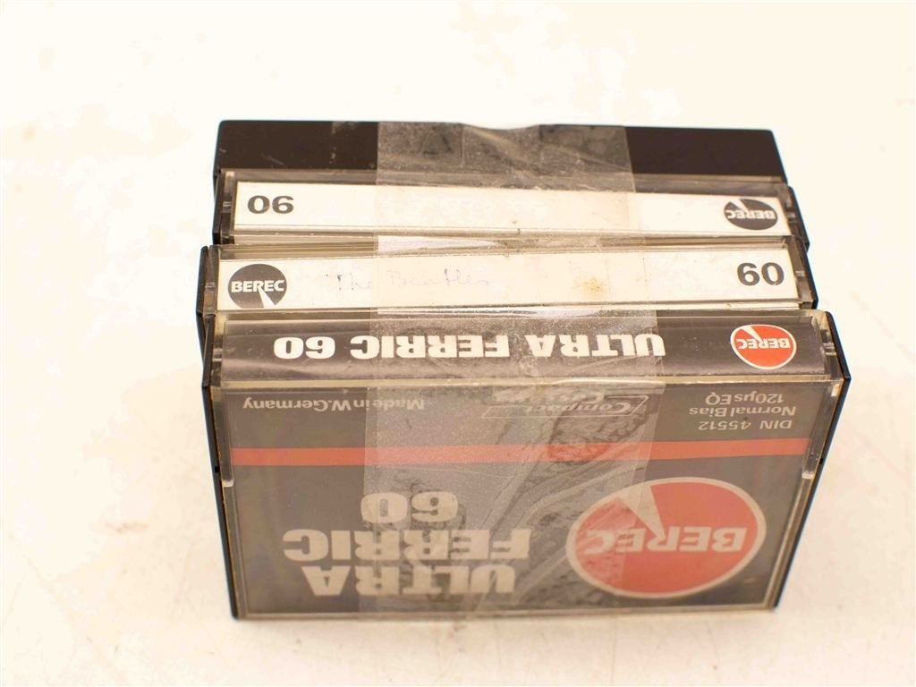 4 Berec cassettebandjes 38626, Ophalen of Verzenden, Gebruikt, Overige genres, 1 bandje