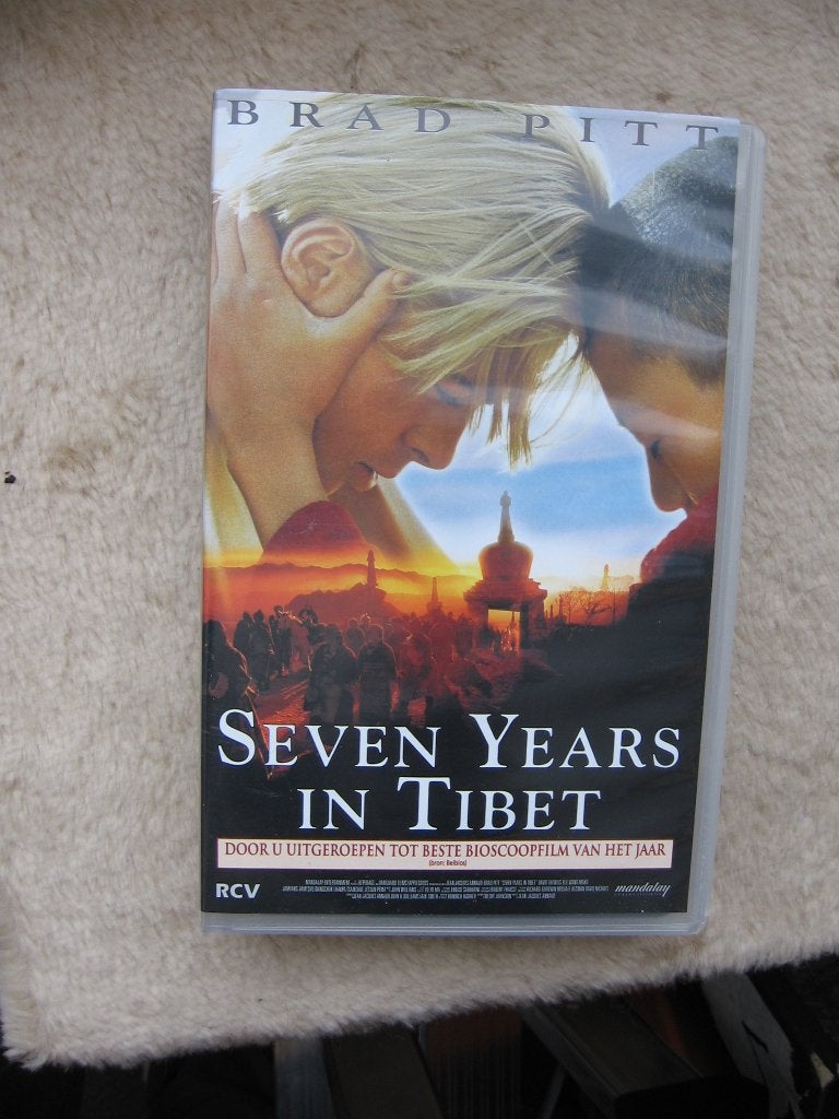 Seven Years in Tibet (videoband), Gebruikt, Alle leeftijden, Drama, Ophalen of Verzenden