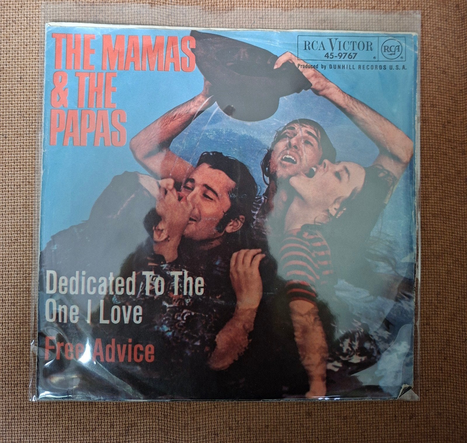 Mama's and Papa's  - Dedicated to the one I love  - TOP, Ophalen of Verzenden, Gebruikt, 7 inch, Pop