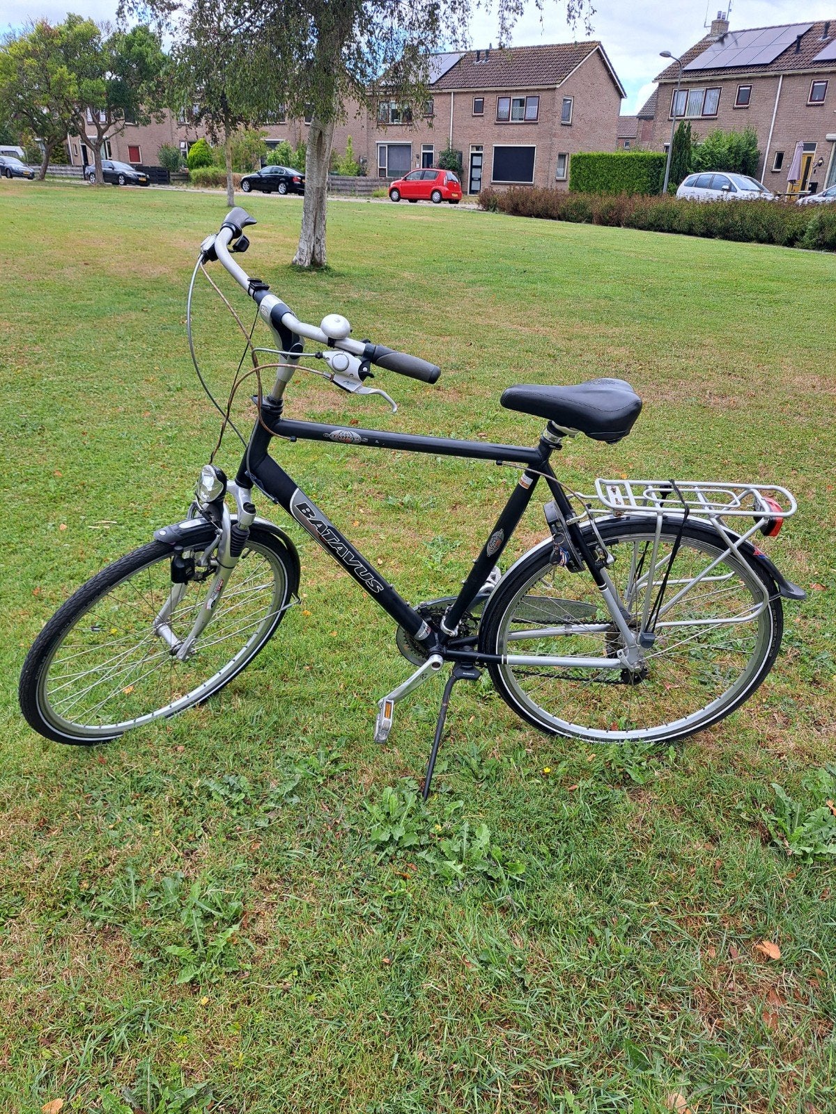 Batavus Compass Fiets Heren, Fietsen en Brommers, Fietsen | Heren | Herenfietsen, Ophalen, Gebruikt, Versnellingen, Batavus