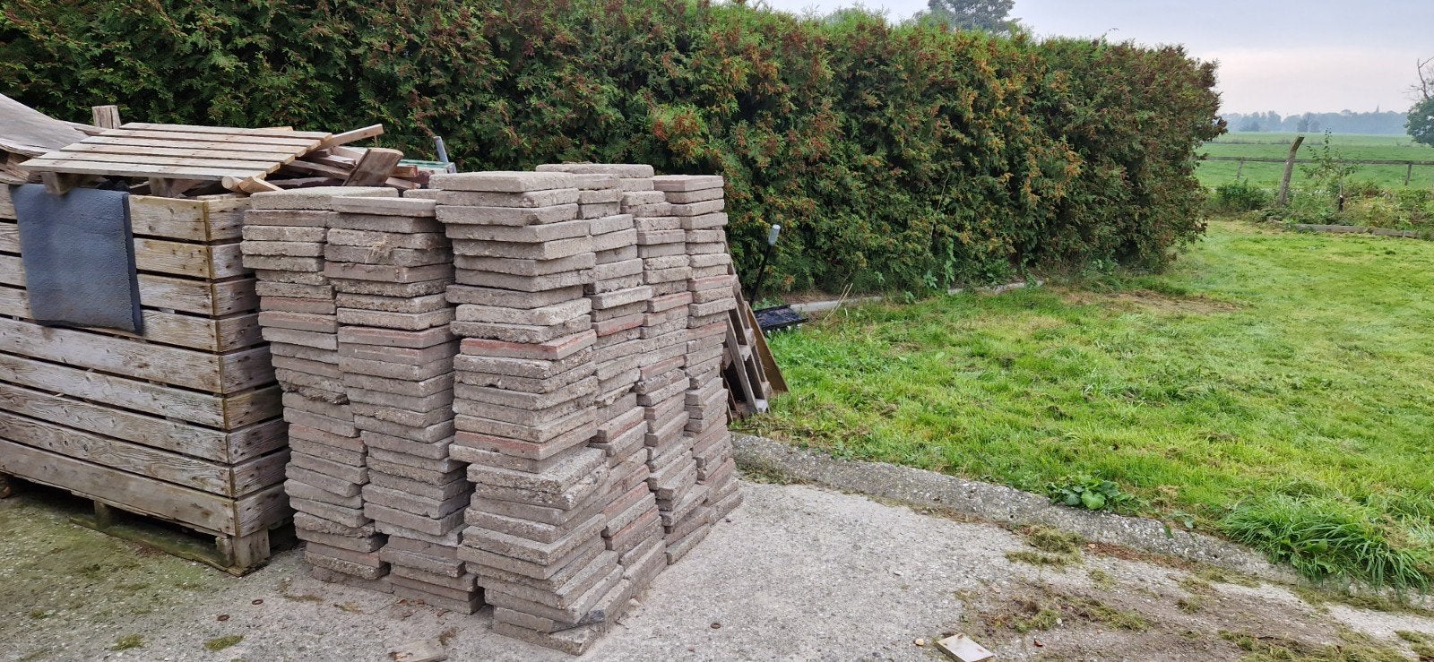 Gratis 30x30 tegels, Ophalen