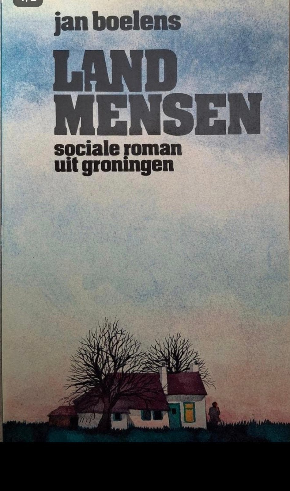 Landmensen - Jan Boelens - sociale roman uit Groningen, Boeken, Ophalen of Verzenden, Gelezen, Jan Boelens, Nederland
