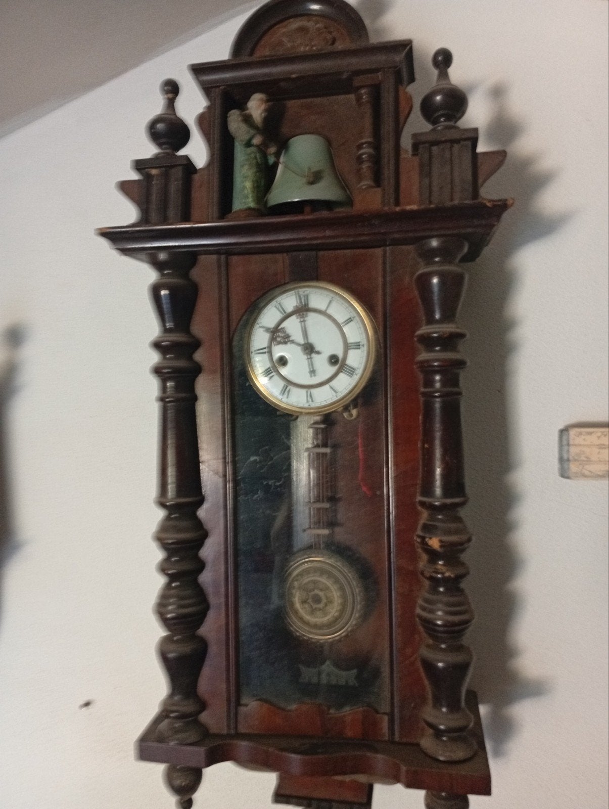 Regulateur met mechaniek, Antiek en Kunst, Verzenden