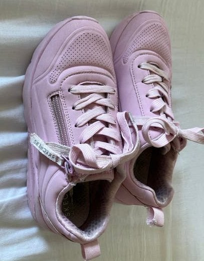 Skechers  roze maat 34. Als nieuw. Air cooled memory foam, Ophalen of Verzenden, Zo goed als nieuw, Meisje, Schoenen