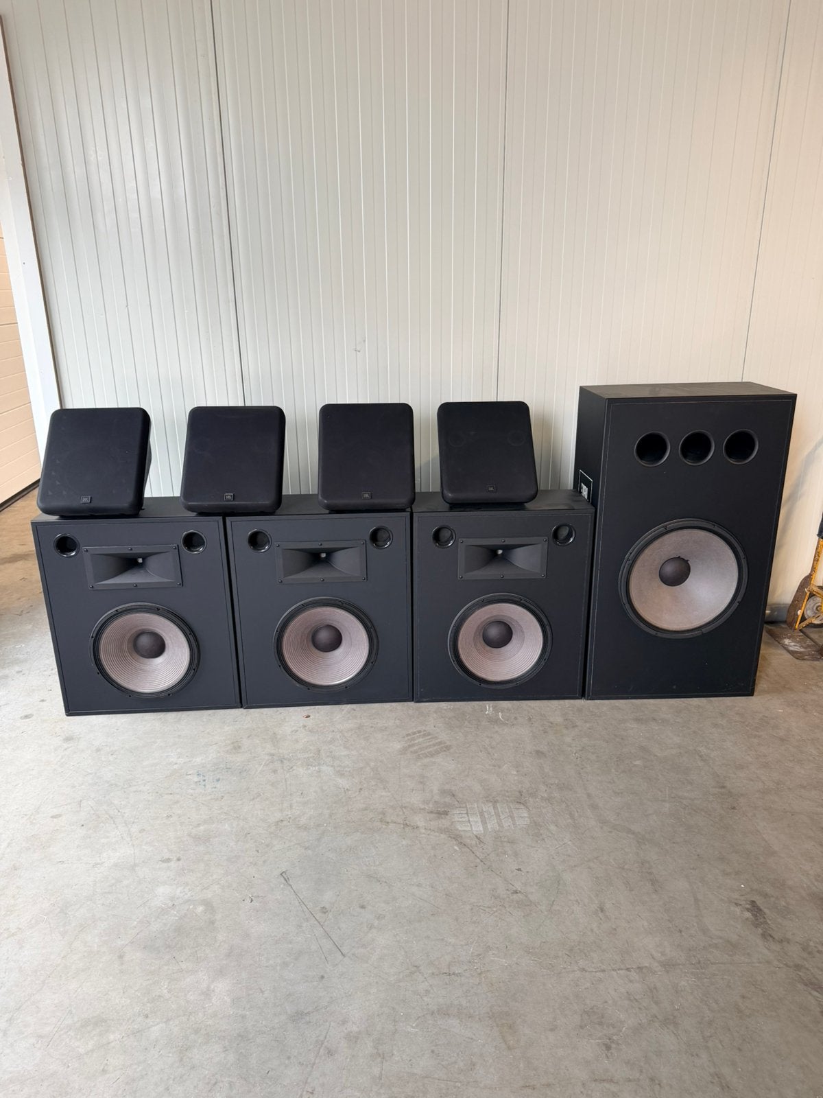 Complete thuisbioscoop, Subwoofer, Zo goed als nieuw, 120 watt of meer, Ophalen