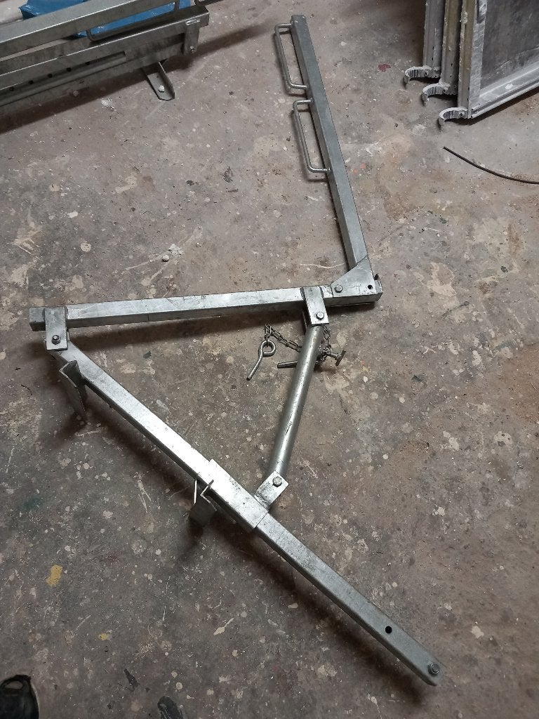 Daksteunen voor steiger, Ophalen of Verzenden, Zo goed als nieuw, Daksteiger, Minder dan 2 meter