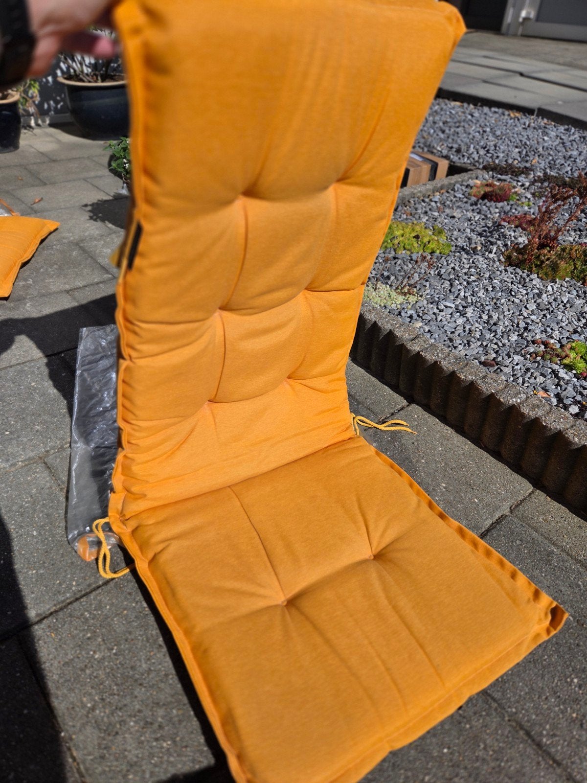 Set van 4 Madison tuinkussens - Zo goed als nieuw, Tuin en Terras, Ophalen, Zo goed als nieuw