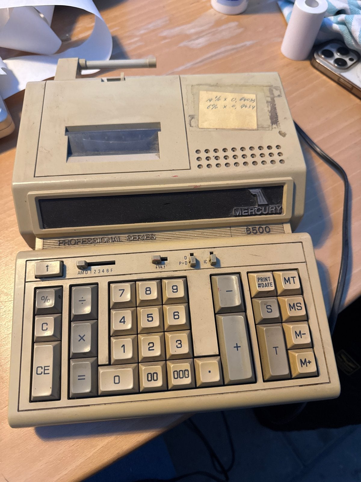 Mercury professional series 8500., Ophalen, Gebruikt