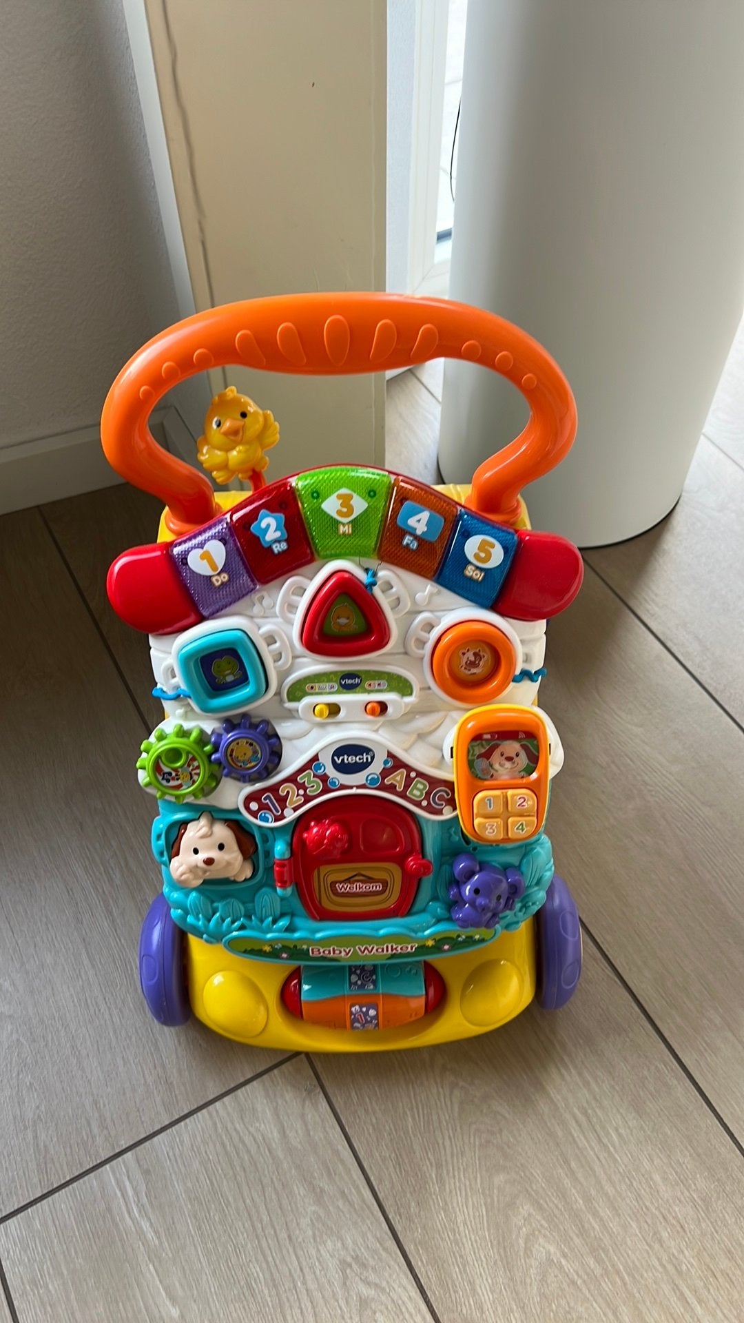 Vtech loopkar, Ophalen, Zo goed als nieuw, 6 maanden tot 2 jaar