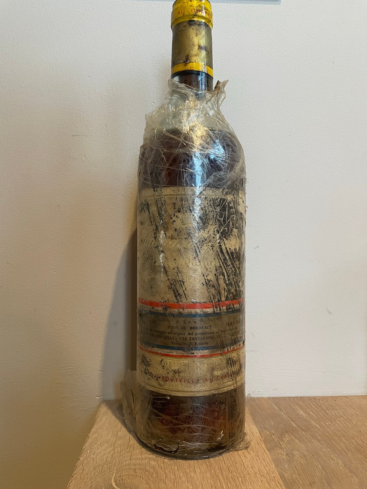 Chateau d’Yquem Sauternes 1978., Ophalen of Verzenden, Gebruikt, Frankrijk, Rode wijn