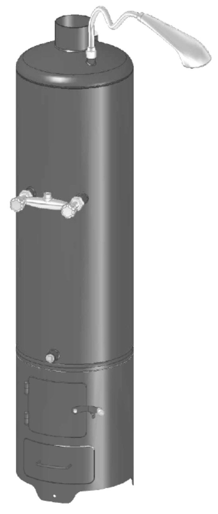 Eldom SF 82 Houtgestookte Doucheboiler 80L | NIEUW IN DOOS!!, Doe-het-zelf en Verbouw, Geisers en Boilers, Nieuw, Boiler, 20 tot 100 liter