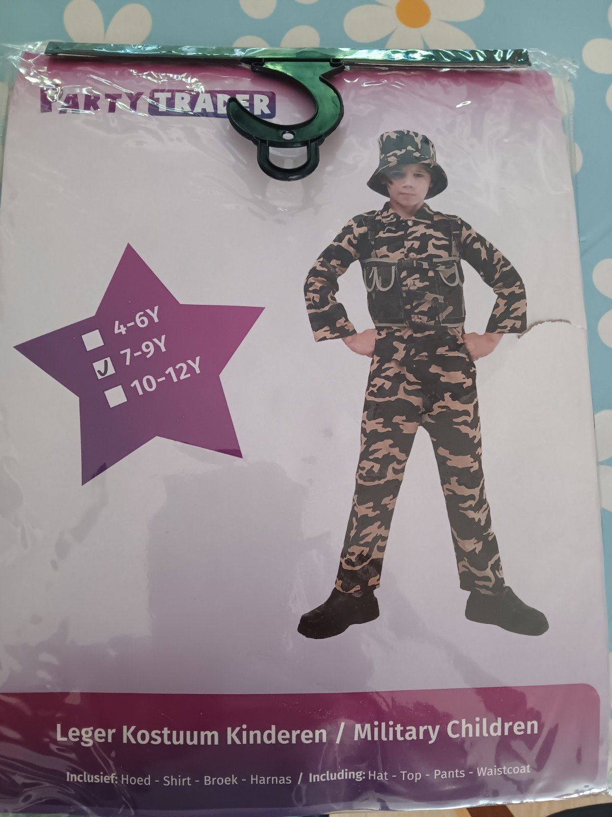 Carnaval leger kleding nieuw 7/9 jaar, Ophalen of Verzenden, Nieuw, Jongen of Meisje