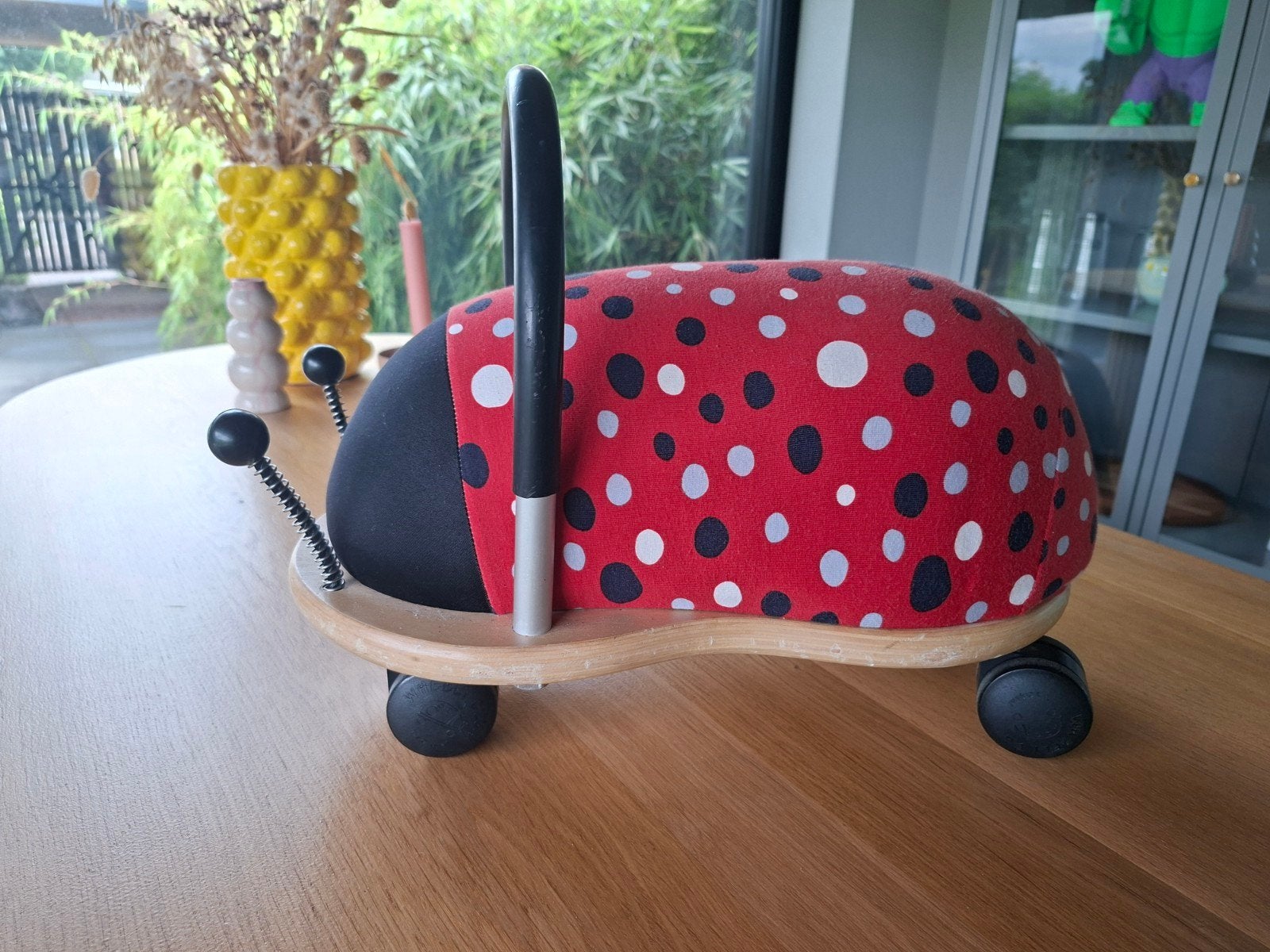 Wheeliebug lieveheersbeestje, Ophalen