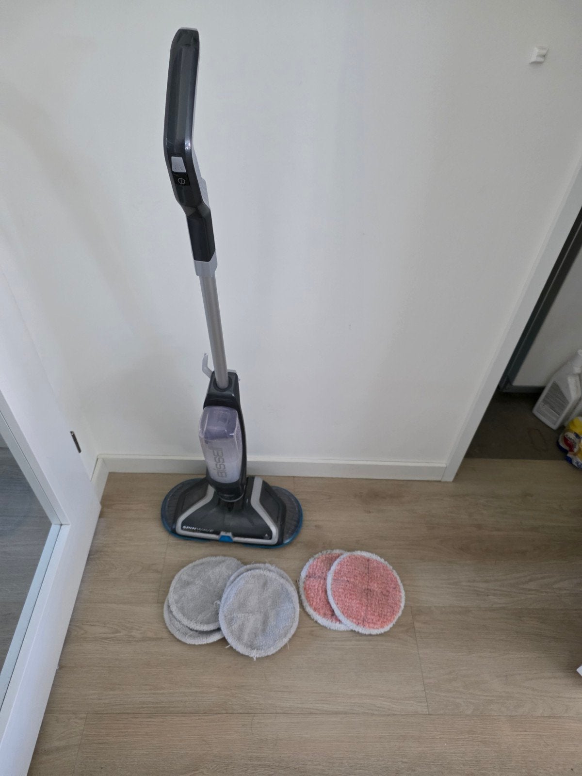 Bissell SpinWave Vloerreiniger met dweilfunctie, Ophalen, Overige merken, Gebruikt, Dweilfunctie