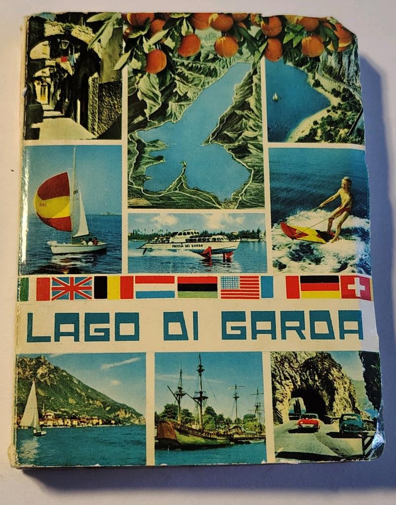 Italië LAGO DI GARDA - Souvenir mapje, Ophalen of Verzenden, Italië