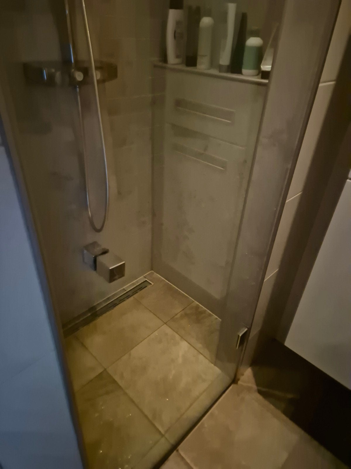 Sealskin glazen douchedeur, Doe-het-zelf en Verbouw, Sanitair, Ophalen, Gebruikt, Glas, Douche