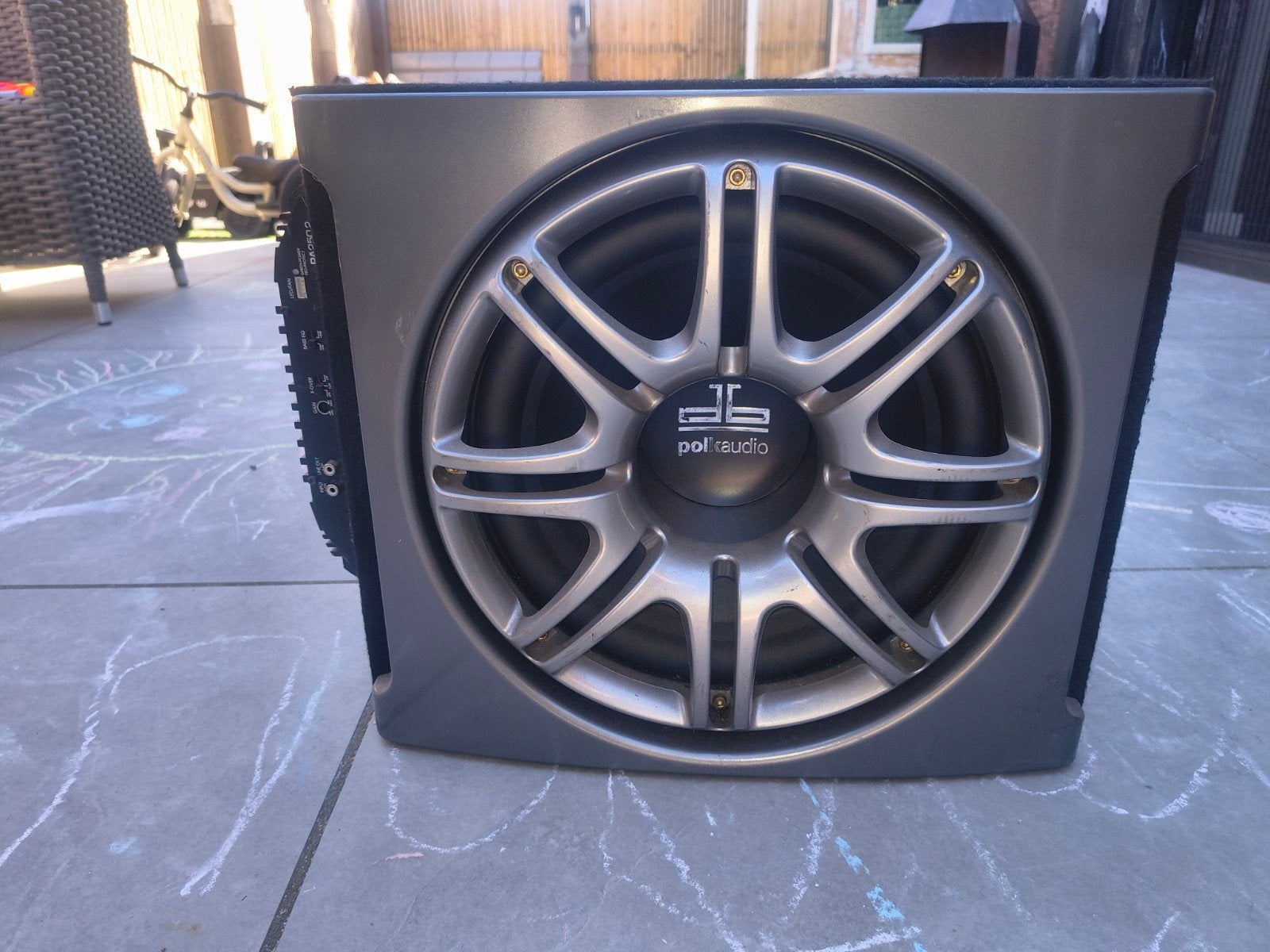Polk Audio Subwoofer (DB1212) + Polk PA250.2 Versterker – To, Ophalen