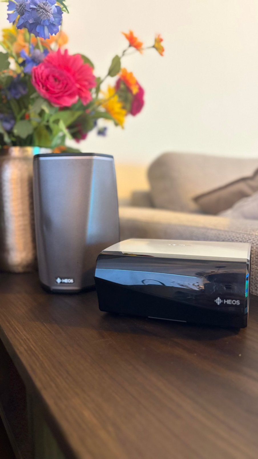 Denon Heos link + speaker eerste editie, Ophalen of Verzenden