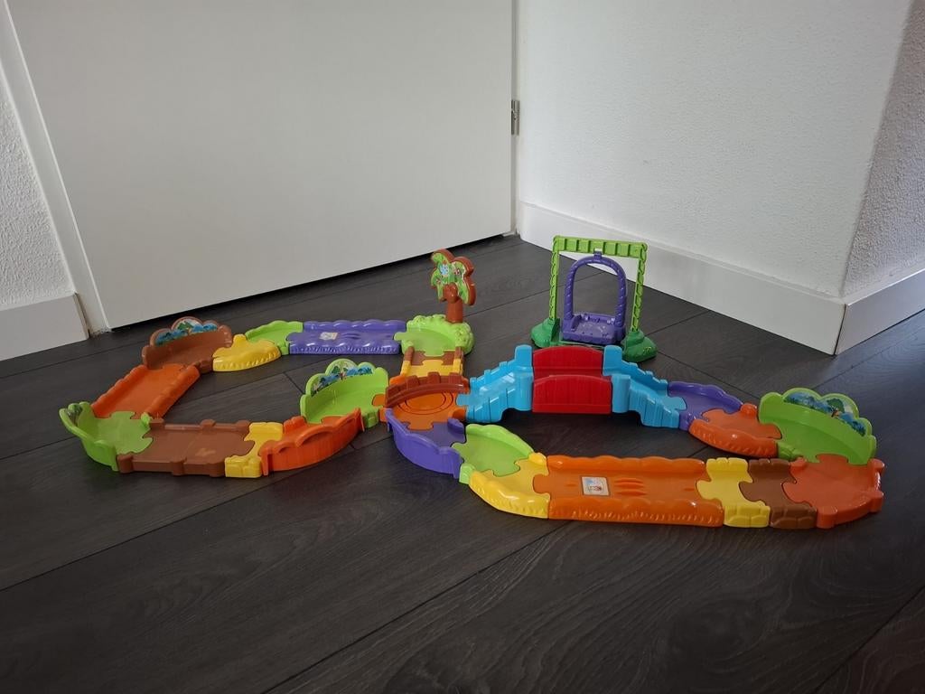 VTech Zoef zoef dieren Baan met Schommel en Boom, Ophalen, Gebruikt, Jongen of Meisje