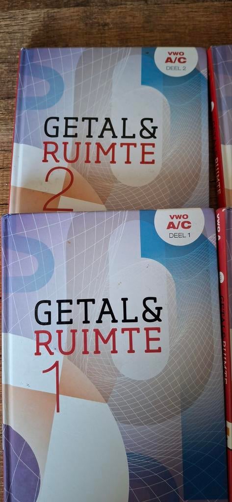 Getal en ruimte vwo ac deel 1234, Boeken, Ophalen of Verzenden, VWO