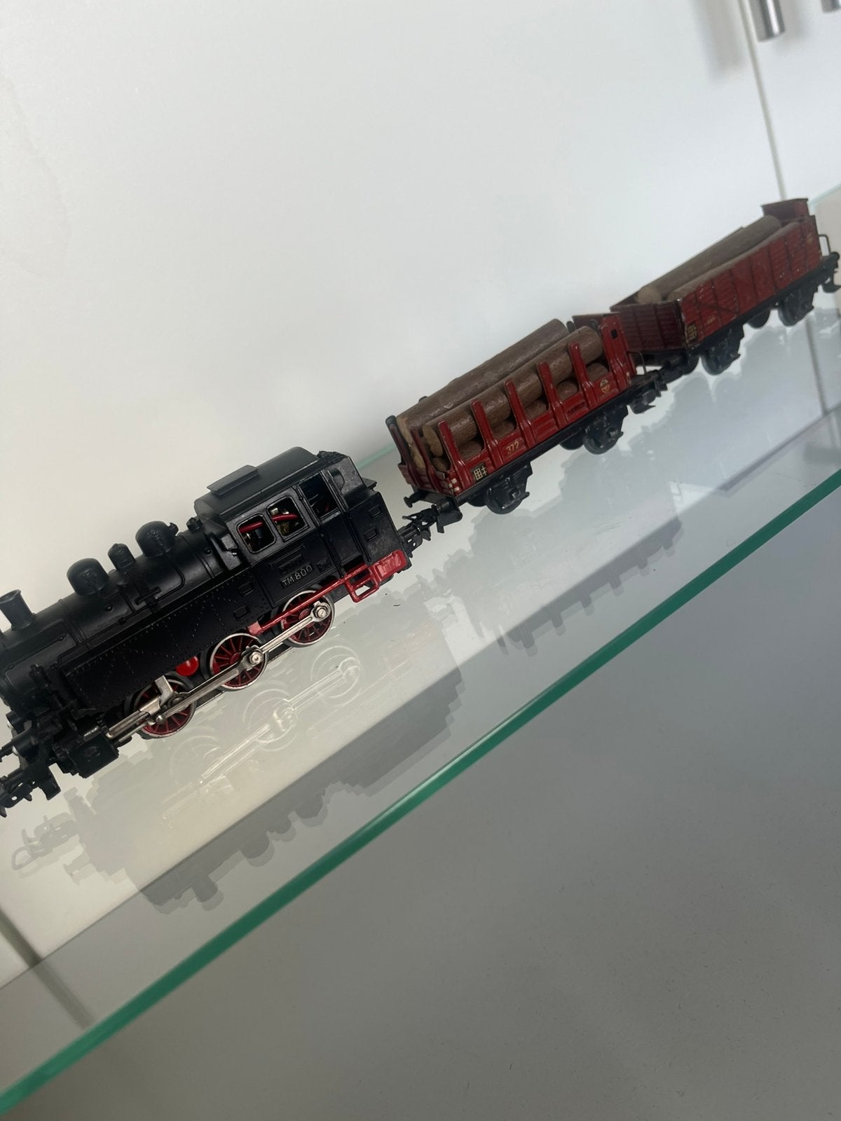 Marklin TM 800 met wagons., Wisselstroom, Ophalen of Verzenden, Märklin, Gebruikt