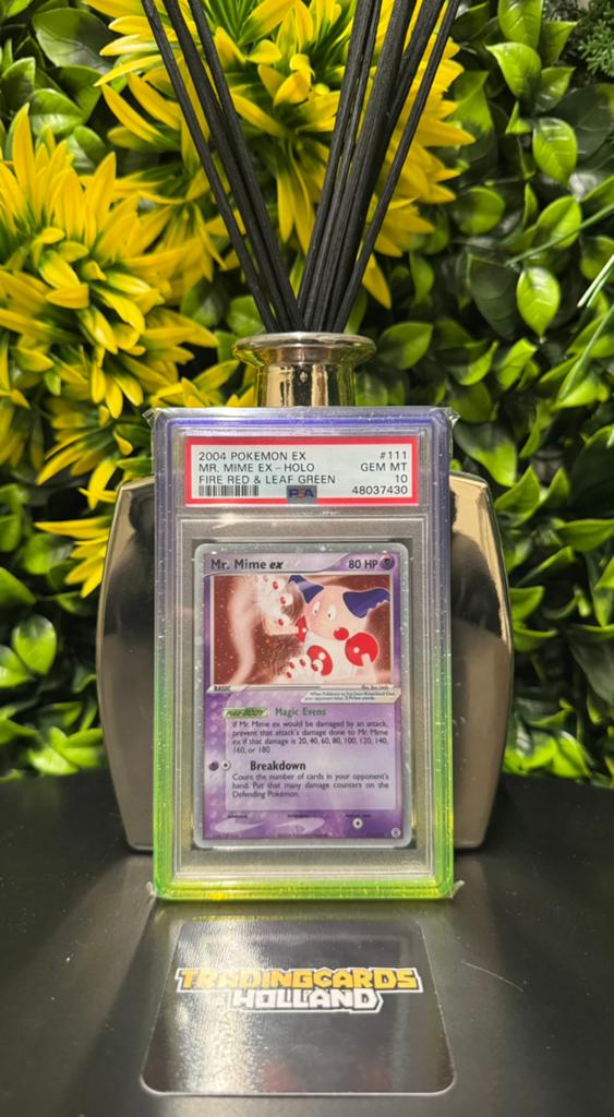Pokemon Mr Mime EX Fire Red Leaf Green PSA 10 Gem Mint, Ophalen of Verzenden, Nieuw
