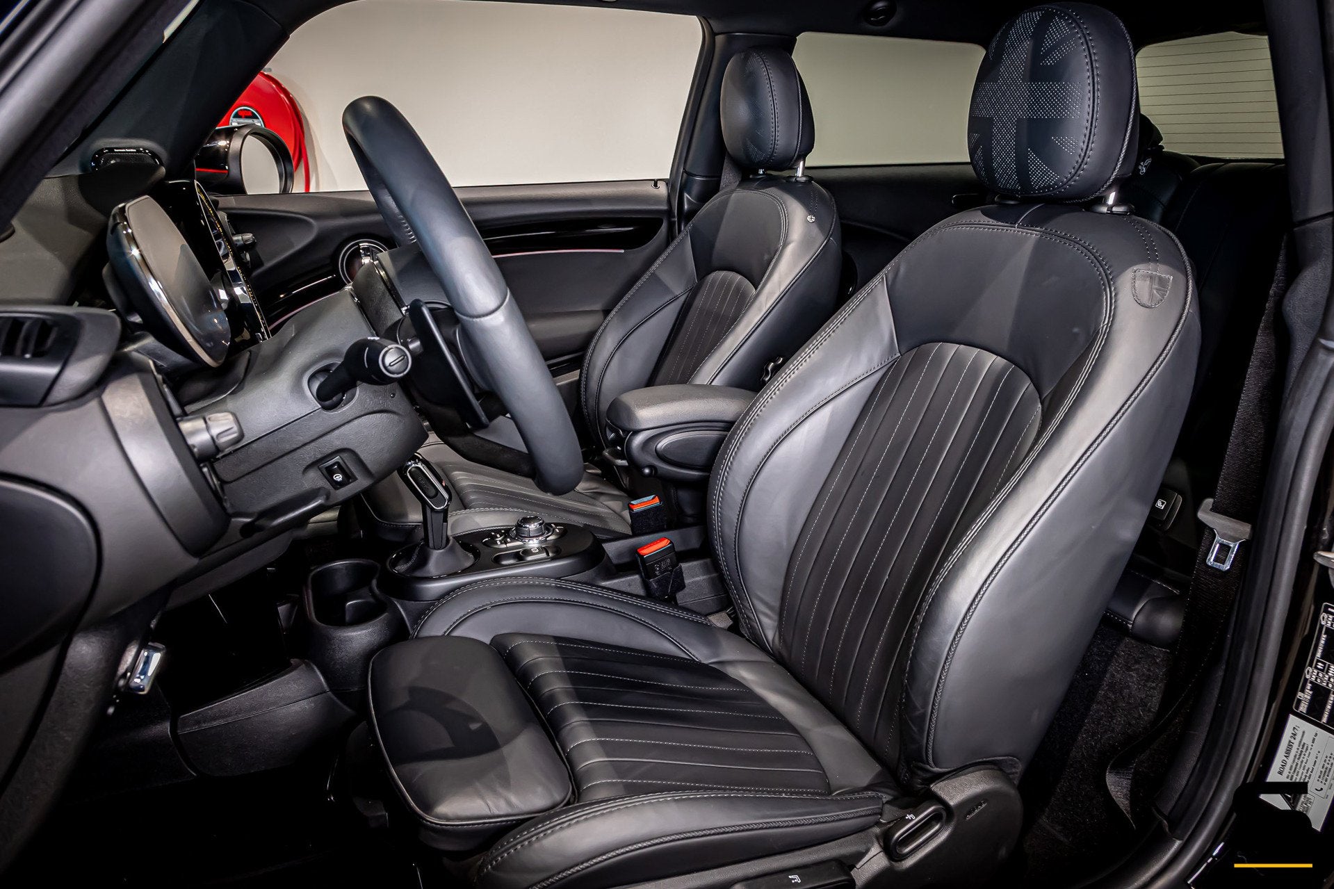 Mini 2.0 John Cooper Works JCW Pack|Pano|HUD|FullOption, Auto's, 4 cilinders, 4 stoelen, Zwart, Bedrijf