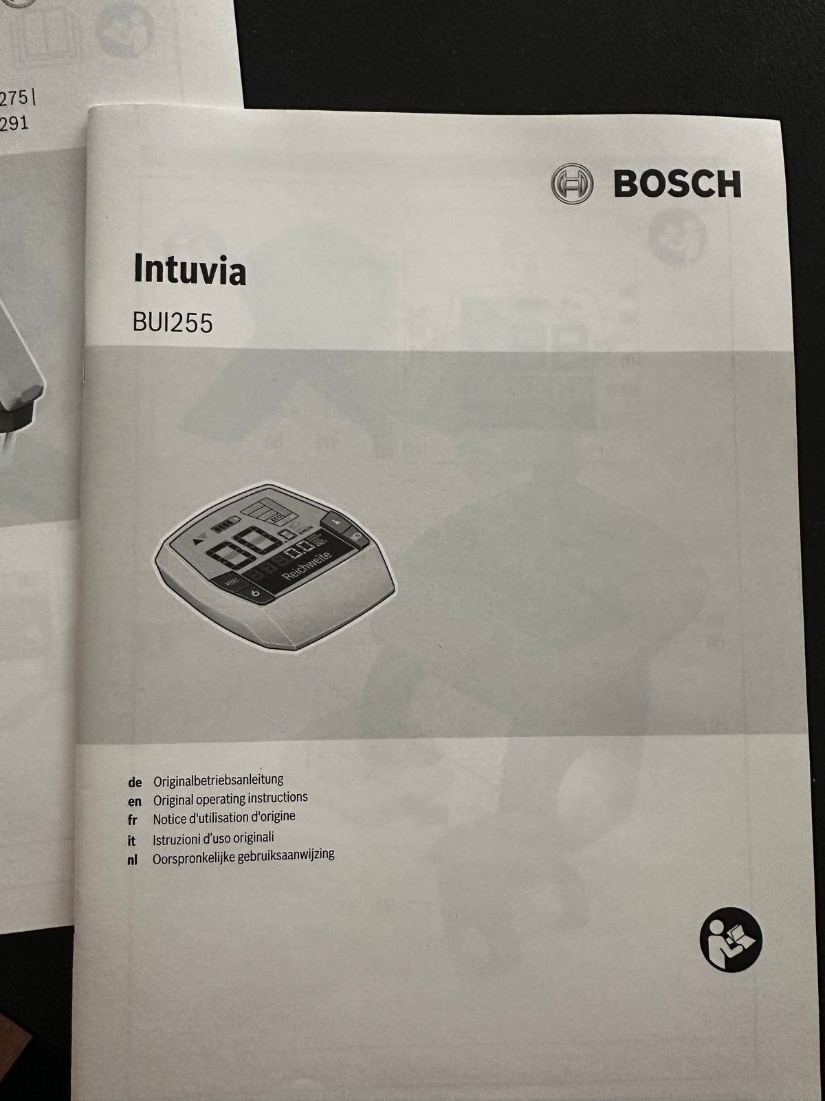 Bosch Intuvia display BUI255 (anthraciet) voor e-bikes, Ophalen, Gebruikt, Overige merken