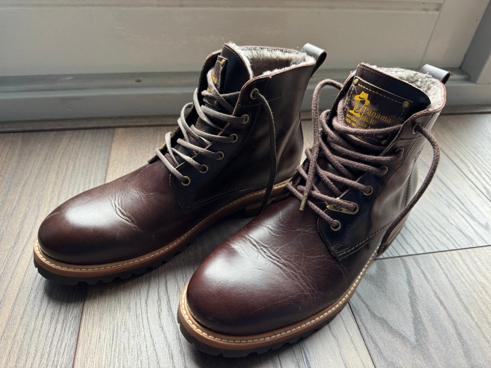 Panama Jack Emery Igloo C1 marron, maat 42, amper gedragen, Bruin, Boots, Ophalen of Verzenden, Zo goed als nieuw