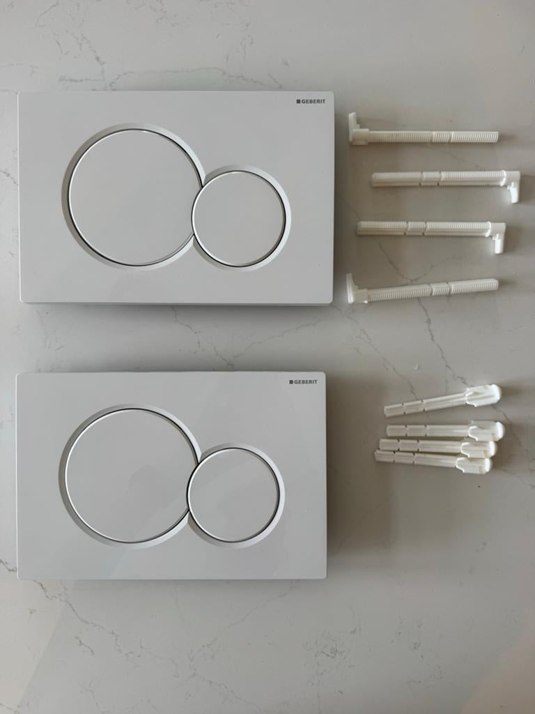 2x Geberit toilet bedieningspaneel, Ophalen of Verzenden, Nieuw, Toilet