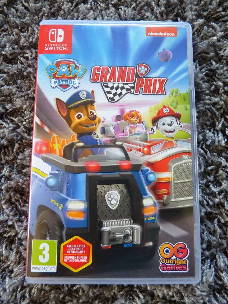 Paw Patrol Grand Prix Nintendo Switch 1&2, Spelcomputers en Games, Games | Nintendo Switch, Racen en Vliegen, Ophalen of Verzenden