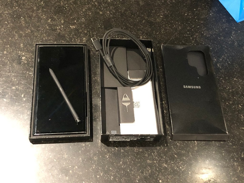Samsung Galaxy S23 Ultra zwart, Ophalen, Gebruikt, Zwart, Touchscreen