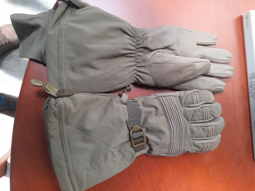 Legerhandschoenen nieuw maat m, Verzenden, Landmacht, Nederland, Kleding of Schoenen