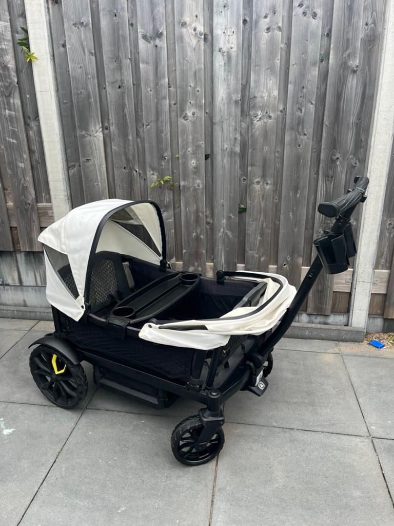Veer Cruiser Bolderkar XL, Verstelbare duwstang, Zo goed als nieuw, Ophalen, Kinderwagen