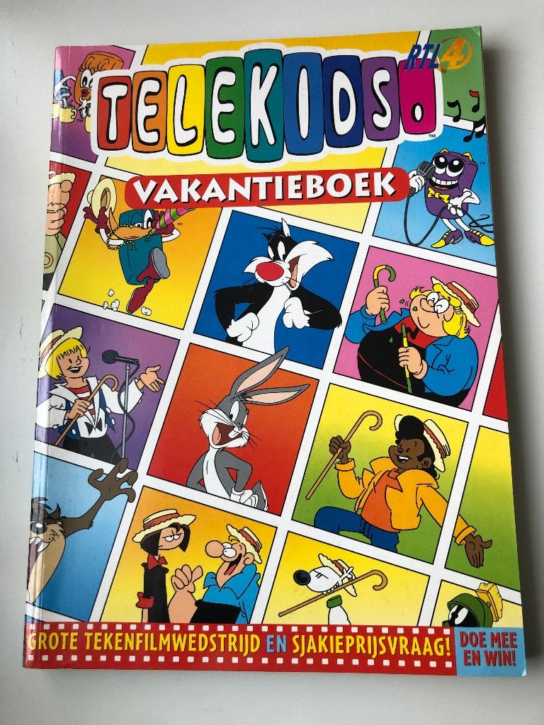 Telekids Vakantieboek - 1999, Boeken, Gelezen, Eén stripboek, Diverse auteurs, Ophalen of Verzenden