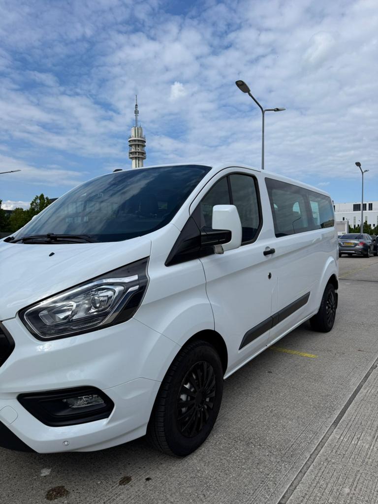 Ford Transit Kombi 2.0 Tdci 130PK 320 L2h1 2019 Wit, Auto's, Ford, 1987 kg, 1995 cc, 129 pk, Wit
