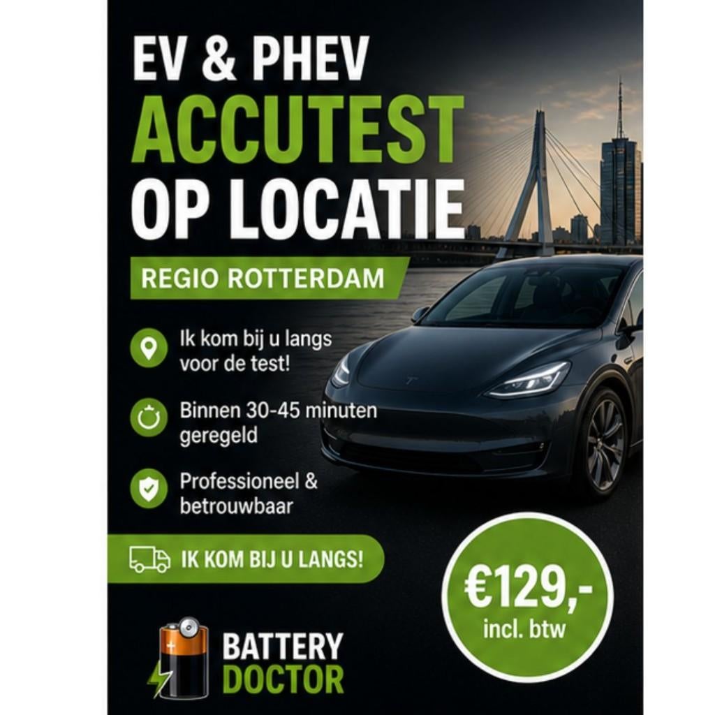 EV & PHEV ACCUTEST OP LOCATIE, Auto-onderdelen, Ophalen, Nieuw, BMW