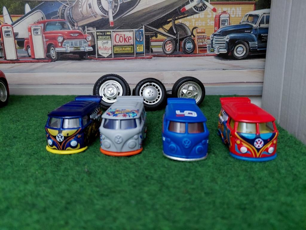 Volkswagen T1 busjes, Overige merken, Gebruikt, 1:50 of kleiner, Auto