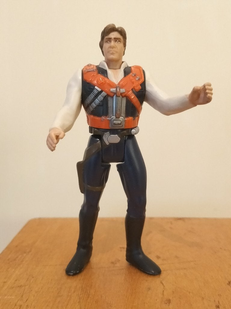 Aktiefiguur moderne Han Solo van Star Wars Kenner, Verzamelen, Ophalen of Verzenden, Gebruikt, Actiefiguurtje