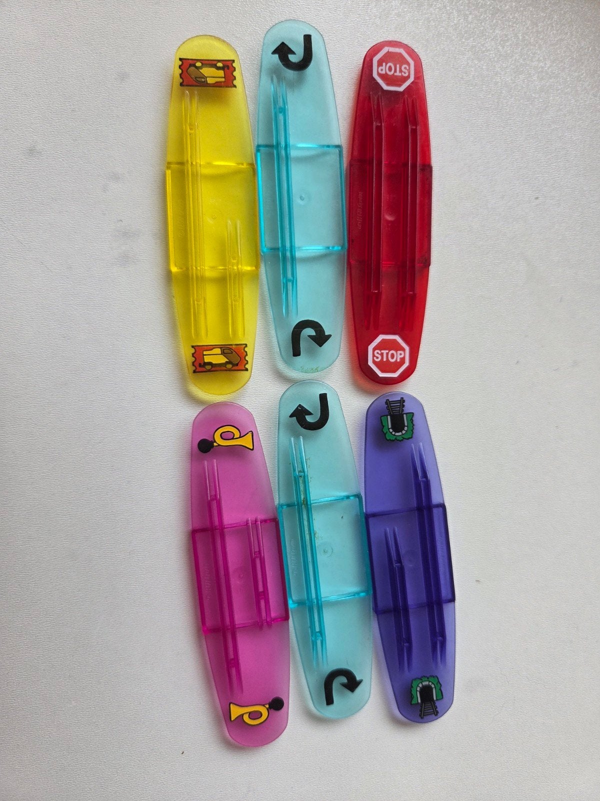 6 Duplo intelli codestenen voor duplotrein, Ophalen of Verzenden, Duplo